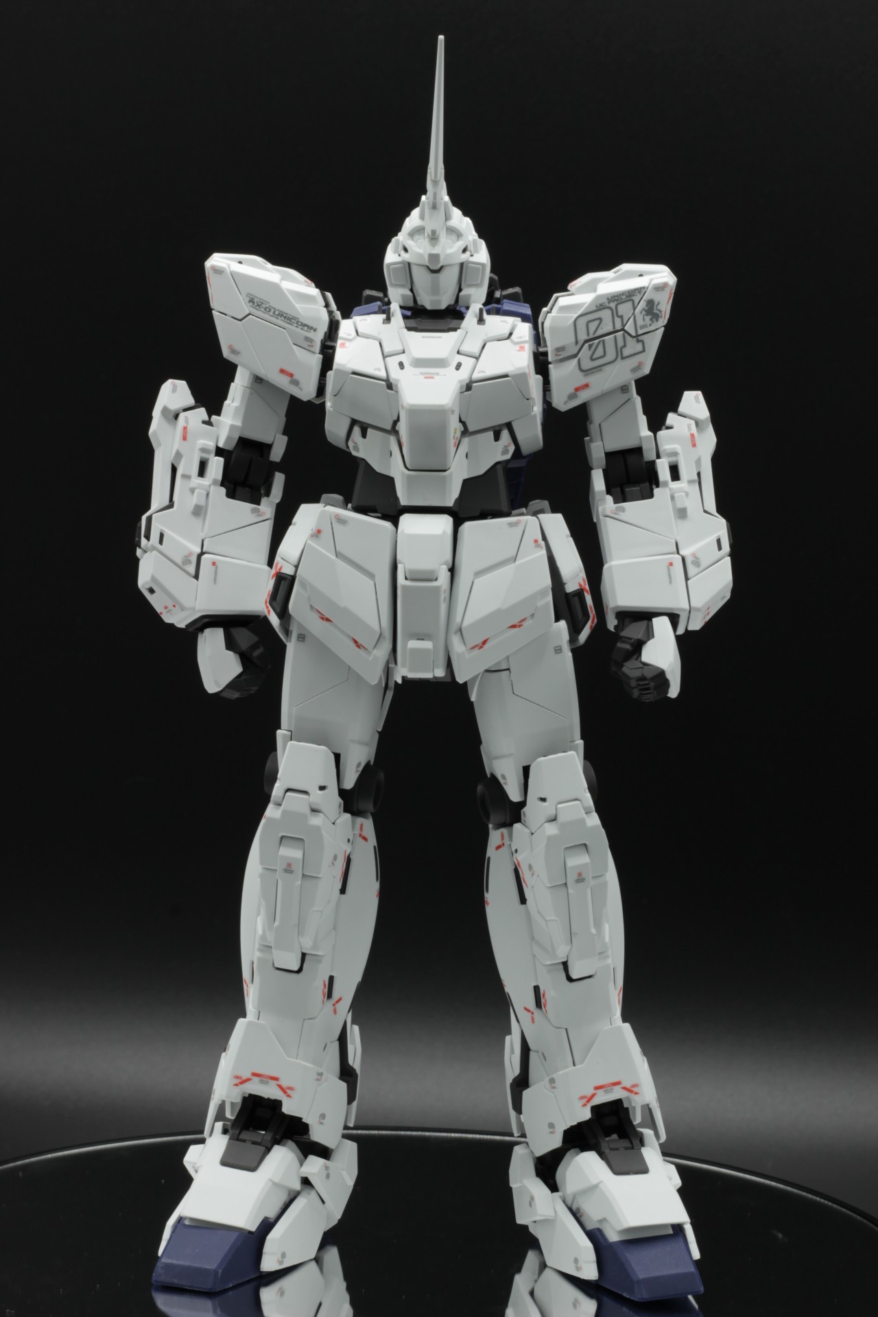 MGEX 1/100 ユニコーンガンダム Ver.Ka デカール、艶消し 組立代行 |