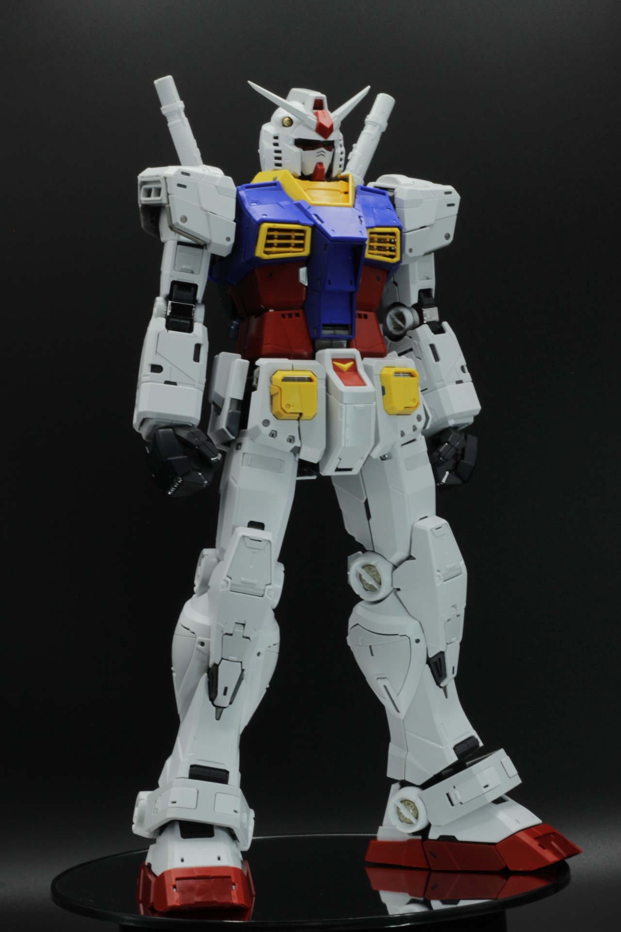 PG アンリーシュド ガンダム 1/60 素組 完品-